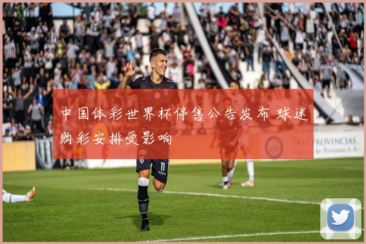 中国体彩世界杯停售公告发布 球迷购彩安排受影响